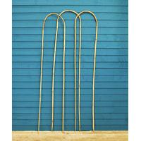 Pack of 3 Garden Bamboo Hoop Plant Supports (150cm) by Gardman