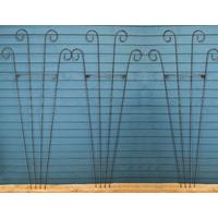 Pack of 3 Rosemoor Metal Trellis (160cm x 62cm) by Gardman