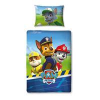 Paw Patrol Rescue Junior Bed Duvet Cover and Pillowcase Set