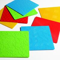 pattern embossing plates animal skins 4 plates