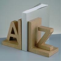 Paper Mache Book Ends A To Z