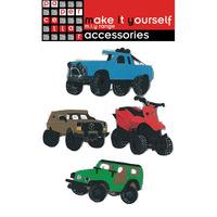 Paper Cellar Make It Yourself Stickers - Four Wheel Drive