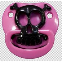 Pacifier Billy Bob Pirate Pink & Skull