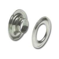 Pack Of 10 3/8\" No.2 Nickel Plated Grommets