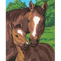Paintsworks Learn To Paint - Pony And Mother