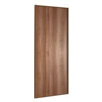 Panel Natural Walnut Effect Sliding Wardrobe Door (H)2220 mm (W)762 mm