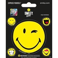 Pack Of 5 sticker Smileyworld Smiley Break Canap