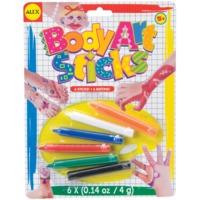 Pack Of 6 Body Art Sticks