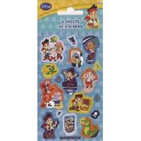 Paper Projects Jake And The Neverland Pirates Party Pack Stickers