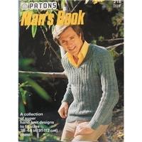 Patons Man\'s Book Hand Knitting Patterns