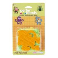 Pack Of 4 Frog, Monkey, Octopus, Dog Perler Bead Pegboards