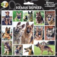 Pack Of German Shepherd Stickers