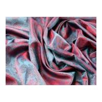 paisley weave jacquard lining fabric 29 bright red