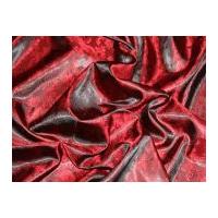 Paisley Weave Jacquard Lining Fabric 11 Deep Red