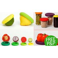 Pack of Four Reusable Veggie Savers