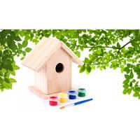 Pack of 2 Paint Your Own Birdhouses