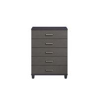 pandora black graphite drawer h1100mm w800mm