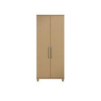 pandora oak effect 2 door wardrobe h1930mm w800mm