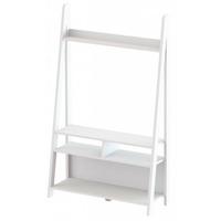 Paltrow Entertainment Unit In White With Ladder Style