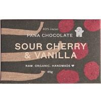 pana raw chocolate sour cherry vanilla 45g