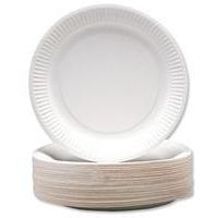 Paper Plate 7 inch White Pack of 100