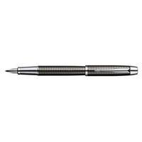 Parker Premium IM Fountain Pen Chiselled Gunmetal Lacquer and Chrome Trim