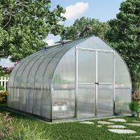 Palram Bella 8 x 12 Silver Greenhouse