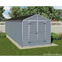 Palram Skylight 8 x 20 Dark Grey Shed