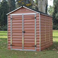 Palram Skylight Large Plastic Apex Shed