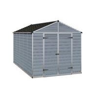 palram skylight 8 x 12 dark grey shed