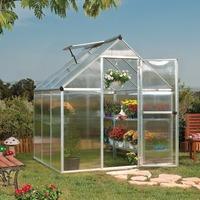 Palram Mythos 6 x 6 Silver Greenhouse