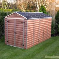 Palram 6 x 12 Amber Skylight Shed