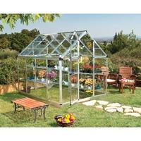 Palram 6ft x 8ft (1.90m x 2.54m) Snap and Grow Greenhouse