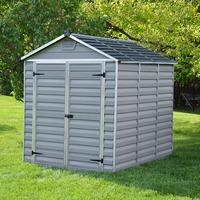 Palram Skylight 6 x 8 Dark Grey Shed