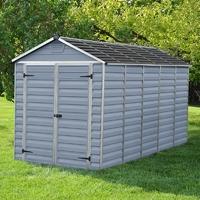 palram skylight 6 x 12 dark grey shed