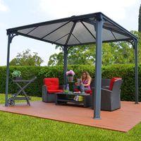 Palram Palermo 3600 Grey Bronze Gazebo