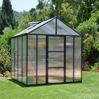 Palram Glory 8 x 8 Anthracite Greenhouse