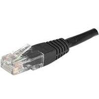 Patch Cord Rj45 Cat.6 U/utp Black- 15 M Copper/aluminium