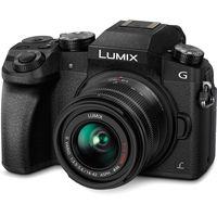 panasonic lumix dmc g7 kit with 14 42mm and 45 150mm lens black