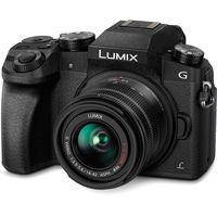 Panasonic Lumix DMC-G7 Kit with 14-42mm and 45-150mm Lens - Black