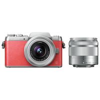 panasonic lumix dmc gf8 twin kit with 12 32mm and 35 100mm lenses pink ...