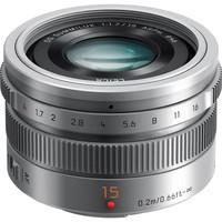 Panasonic H-X015 LUMIX G LEICA DG SUMMILUX 15mm F/1.7 ASPH Lenses - Silver