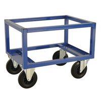 PALLET DOLLY, PAINTED BLUE 1200 x 800 x 650MM