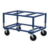 PALLET DOLLY, PAINTED BLUE 1200 x 800 x 655MM