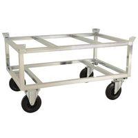 pallet dolly electro galvanised 1244x 844 x 700mm