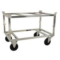 pallet dolly electro galvanised 1244x 844 x 705mm