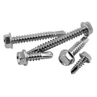 pack of 100 hex head self drill screws