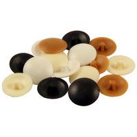 pack of 100 screw cover caps