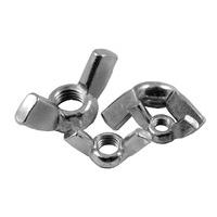 Pack of 10 Wing Nuts Metric BZP