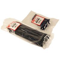 pack of 100 plastic cable ties